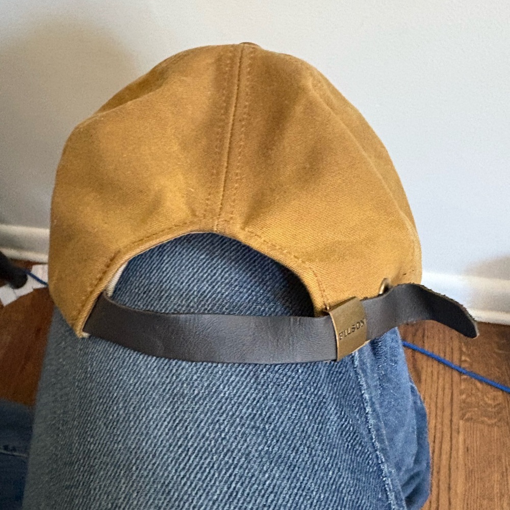 Filson Tan Logo Hat made in USA - Picture 4 of 4